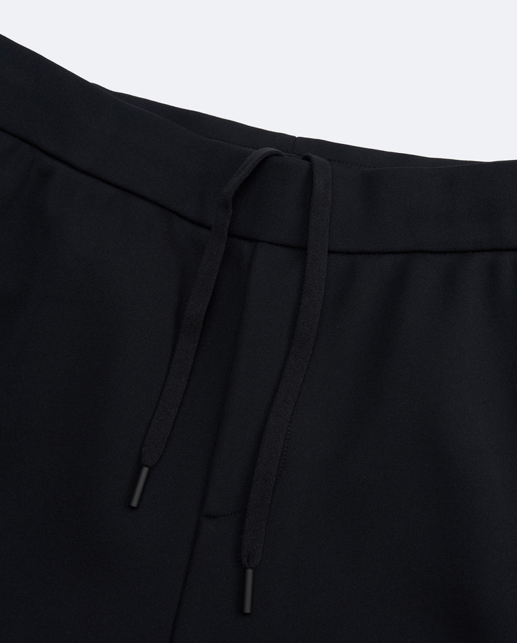 1012074-008 | MEN'S K-SWISS LOGO LOOSE FIT BRUSHED PANTS | BLACK
