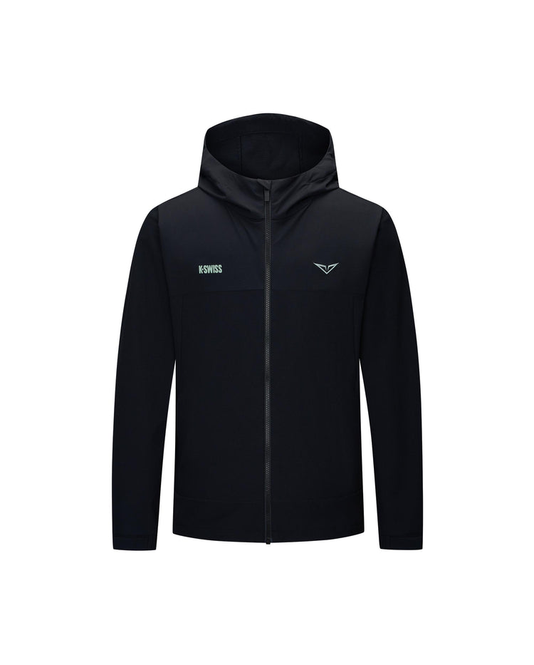 1013347-008 | K- SWISS X ANDREY RUBLEV MEN'S LOOSE FIT JACKET | BLACK