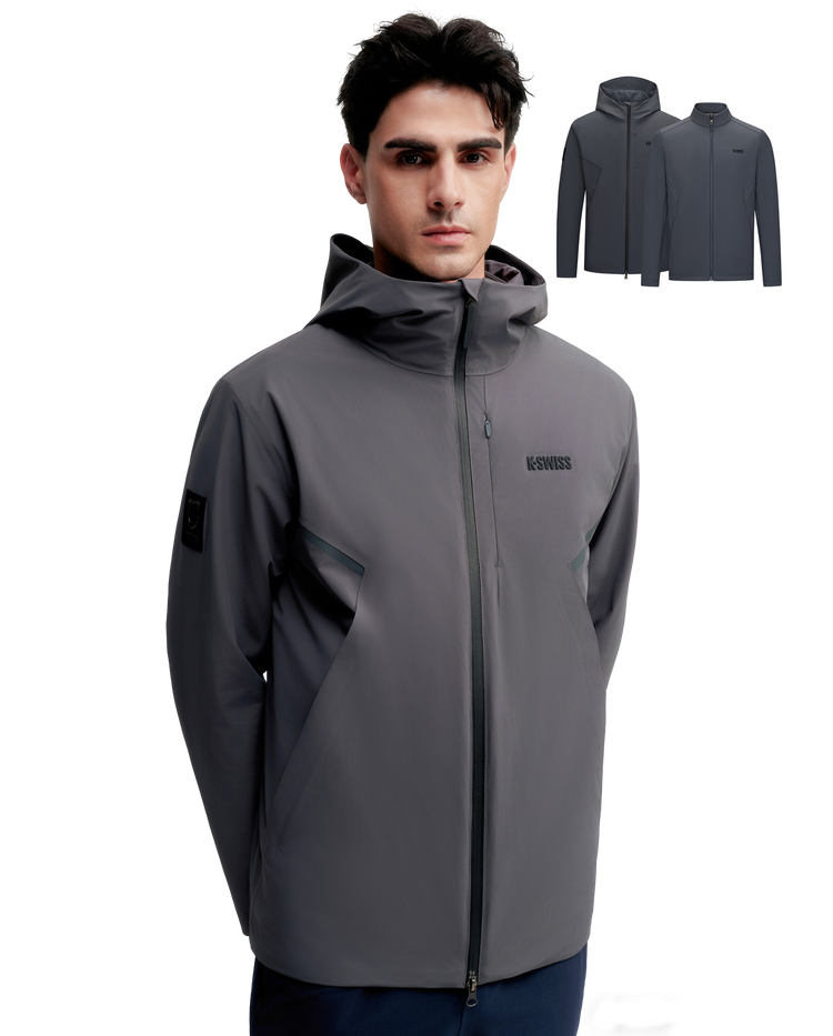 1013353-067 | MEN'S KHYPRO WARM WATER REPELLENT JACKET 2-IN-1 | GREY