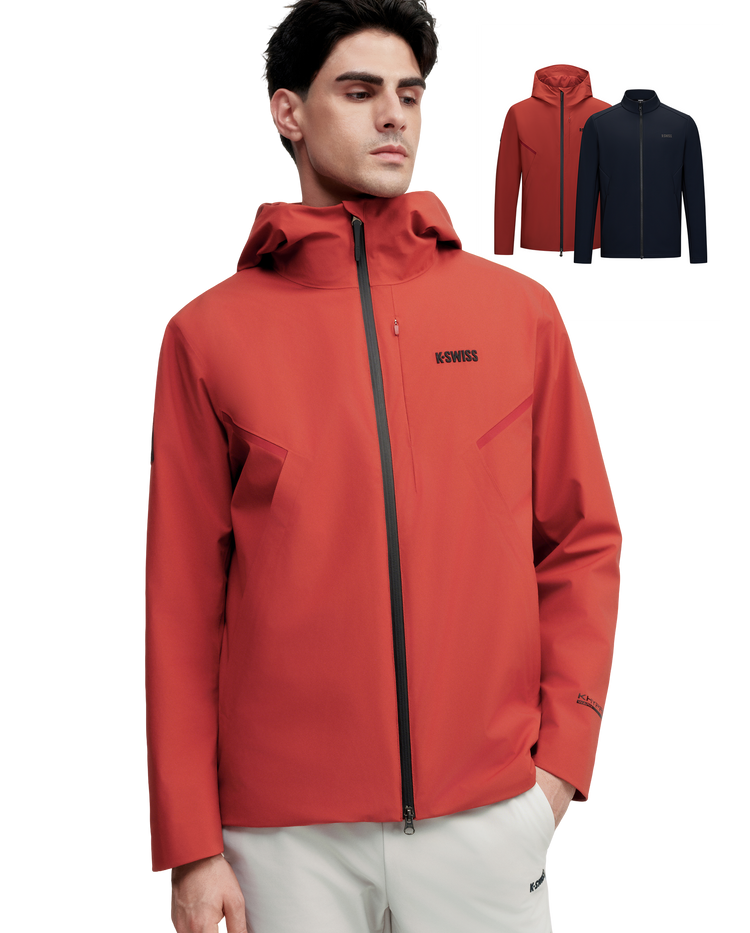 1013353-652 | MEN'S KHYPRO WARM WATER REPELLENT JACKET 2-IN-1 | RED/BLACK