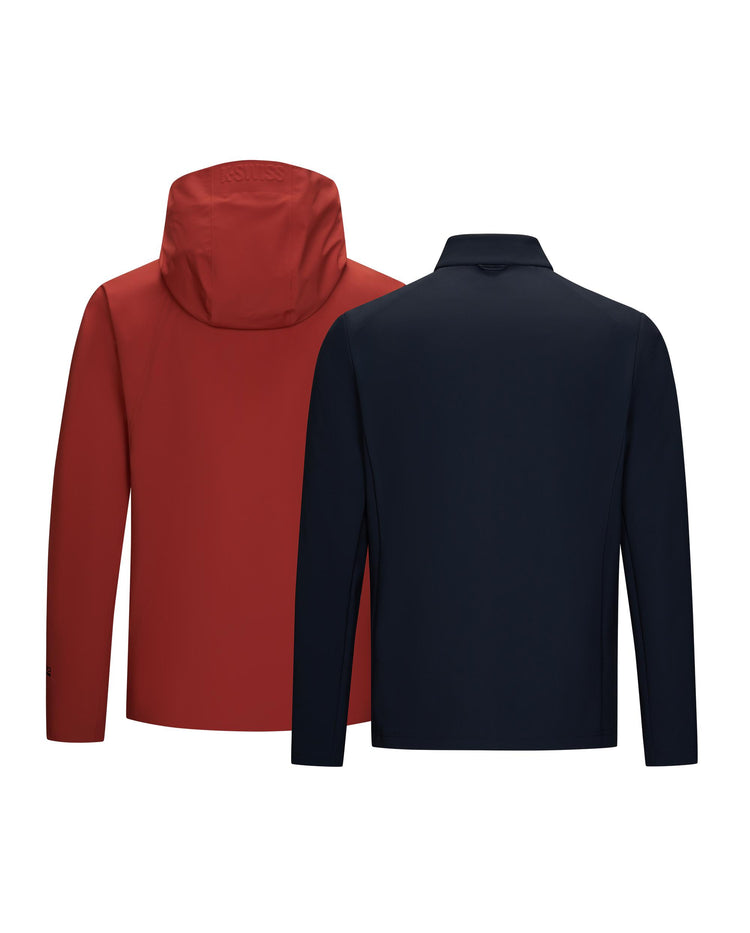 1013353-652 | MEN'S KHYPRO WARM WATER REPELLENT JACKET 2-IN-1 | RED/BLACK