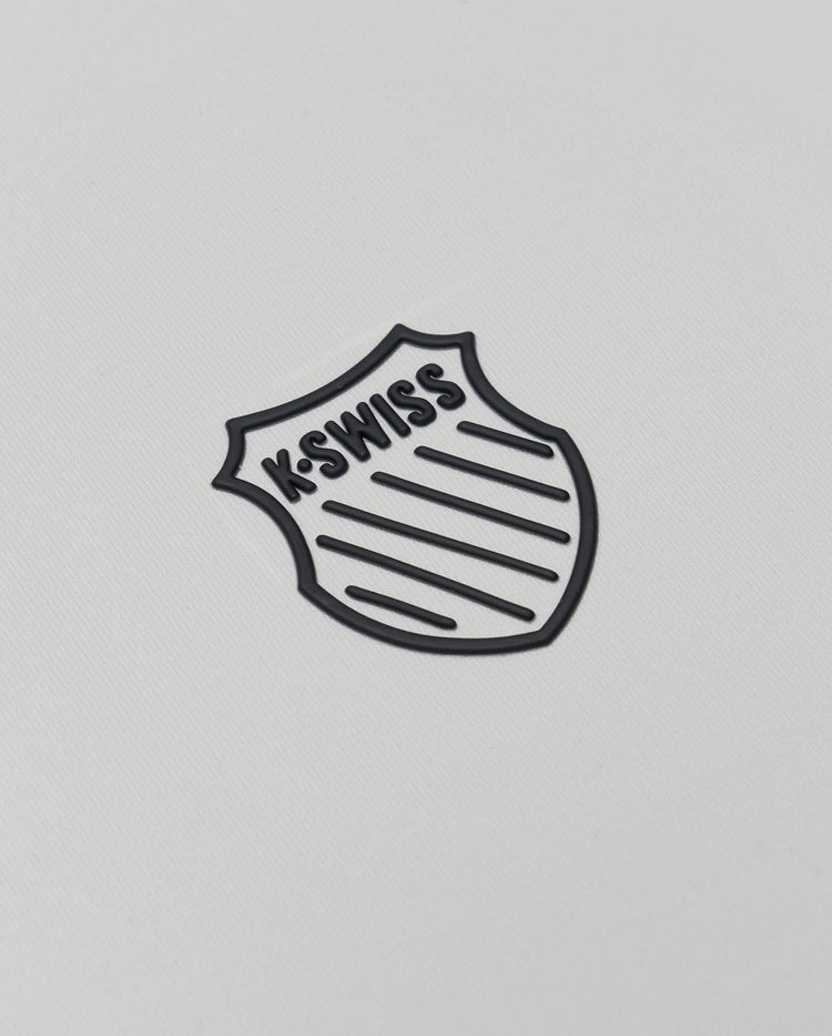 1013372-087 | MEN'S K-SWISS LOGO BRUSHED LONG SLEEVES T-SHIRT | GREY
