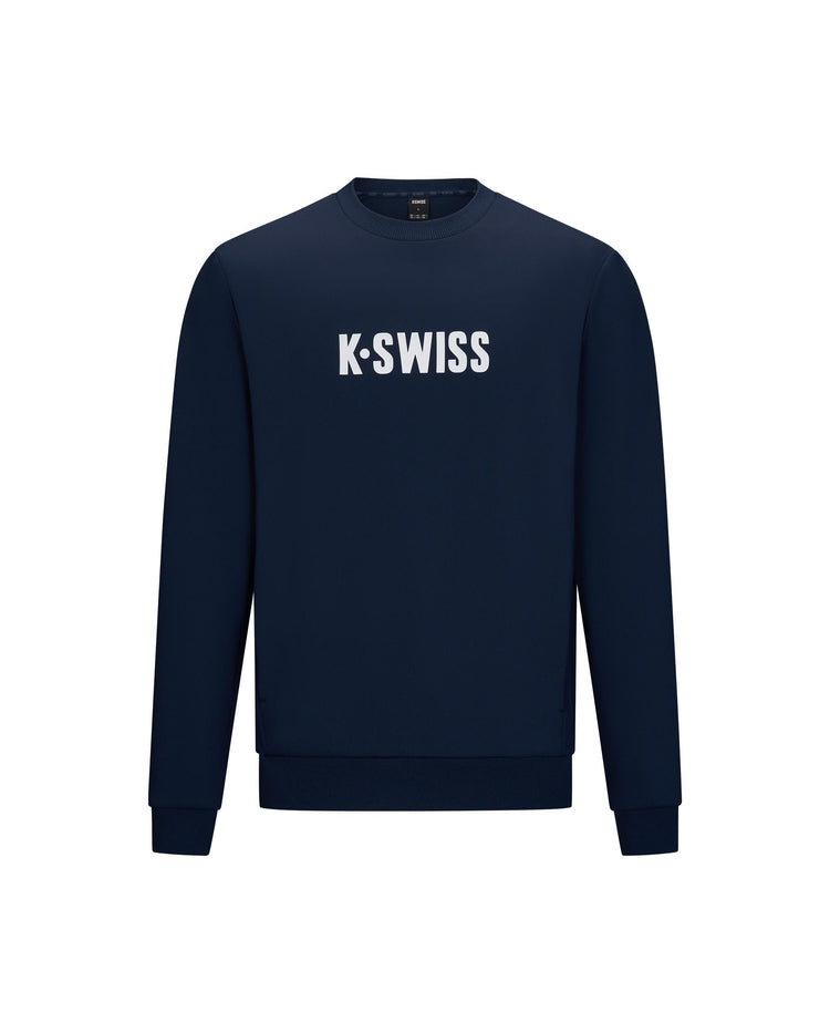 1013377-014 | MEN'S LOGO SCUBA KNIT COOL-FEEL SWEATSHIRT | NAVY
