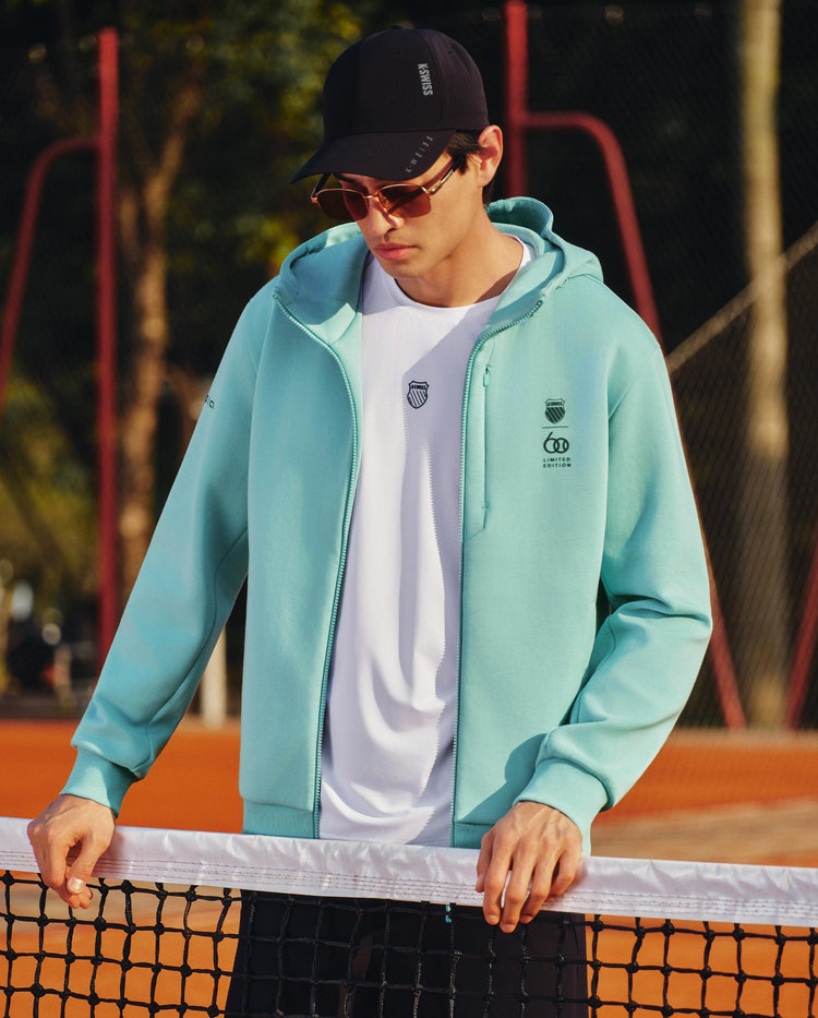 1013851-377 | MEN'S KUBE INFLATABLE NECK PILLOW HOODED JACKET | AQUA