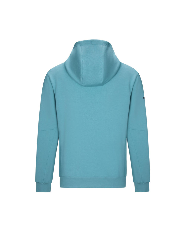 1013851-377 | MEN'S KUBE INFLATABLE NECK PILLOW HOODED JACKET | AQUA