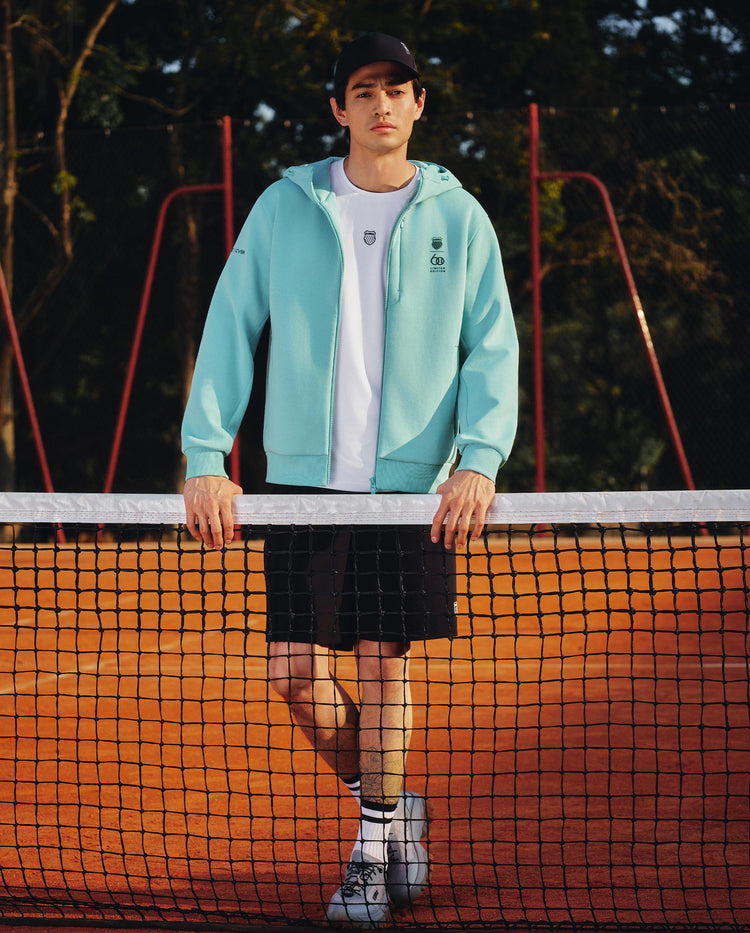 1013851-377 | MEN'S KUBE INFLATABLE NECK PILLOW HOODED JACKET | AQUA