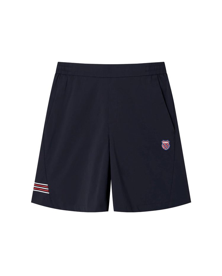 106649-441 | MEN'S K-SWISS LOGO SIDE STRIPED SHORTS | BLUE
