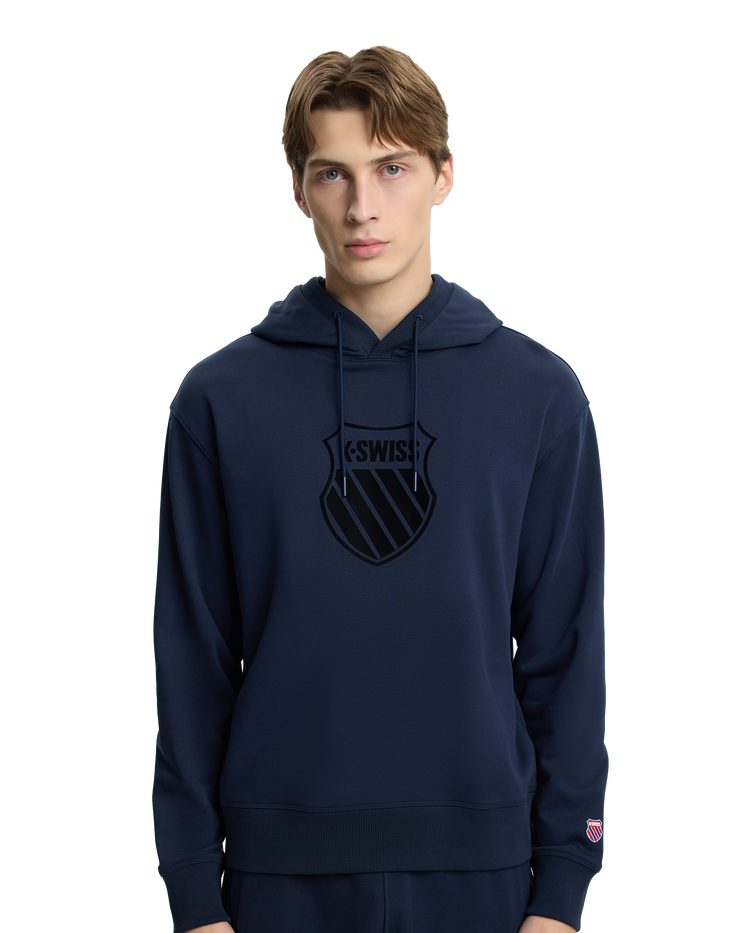 107847-481 | MEN'S K-SWISS LOGO HOODIE | OMBRE BLUE/ASST