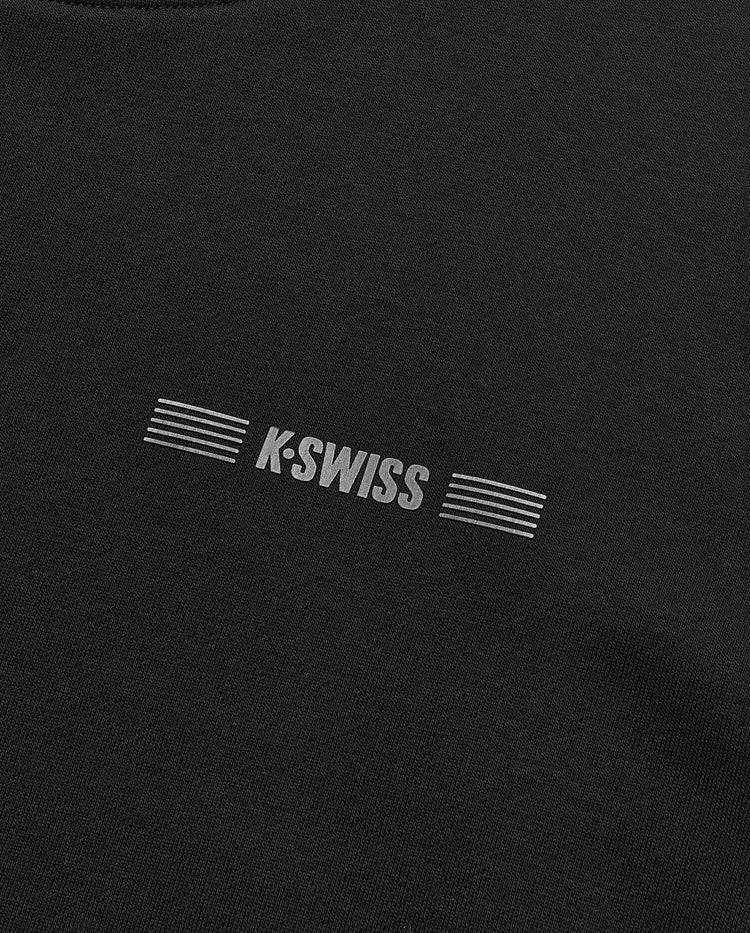 107849-008 | MEN'S K-SWISS LOGO SWEATSHIRT | BLACK