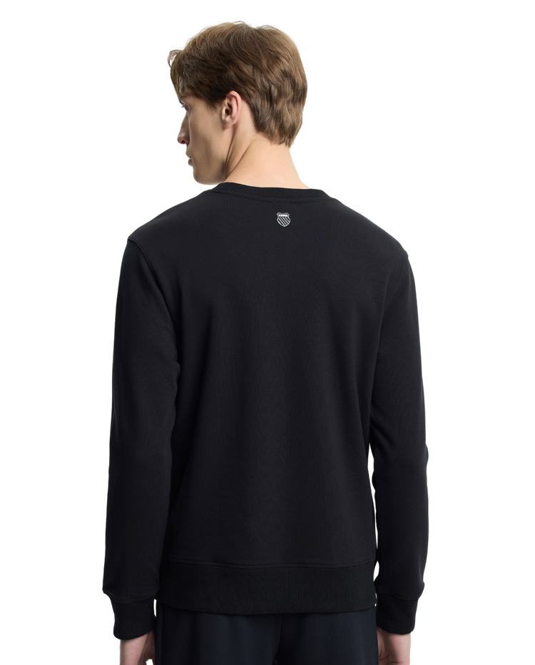 107849-008 | MEN'S K-SWISS LOGO SWEATSHIRT | BLACK