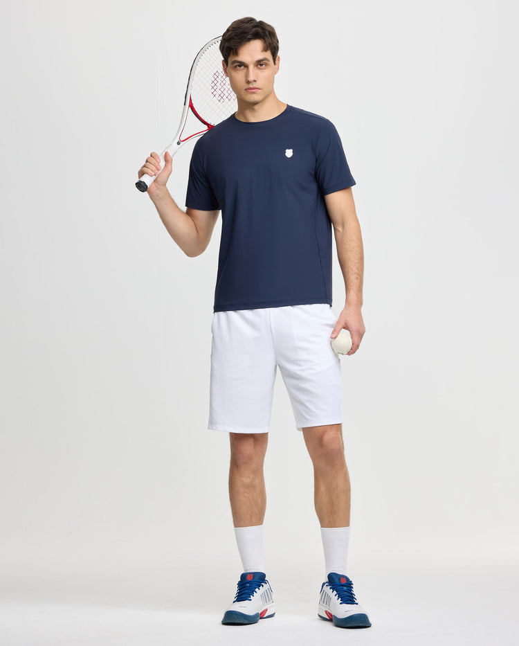 108125-481 | MEN'S K-SWISS LOGO SHORT SLEEVES T-SHIRT | OMBRE BLUE/ASST
