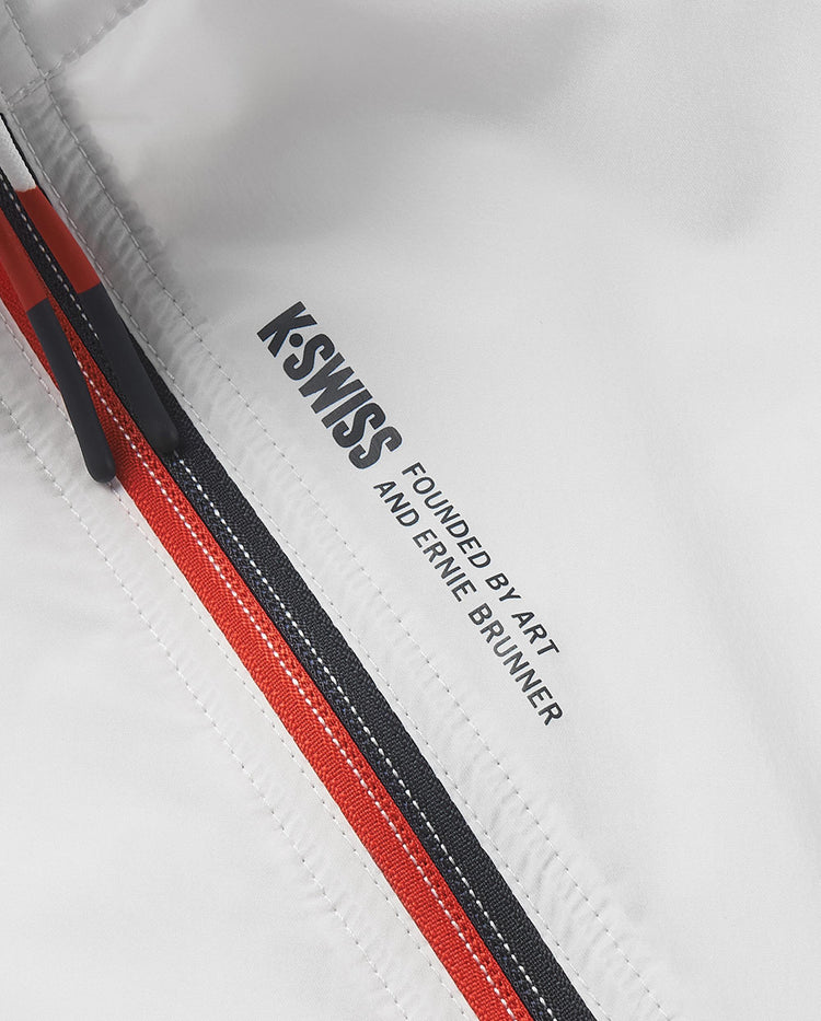 108244-101 | MEN'S STAND COLLAR JACKET | WHITE/WHITE