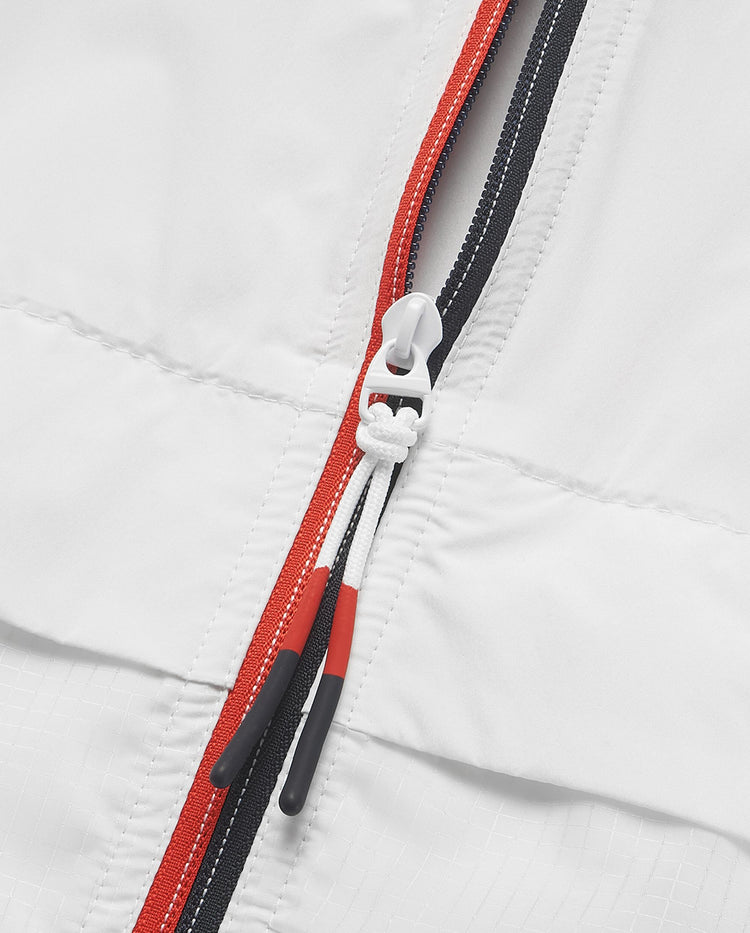 108244-101 | MEN'S STAND COLLAR JACKET | WHITE/WHITE