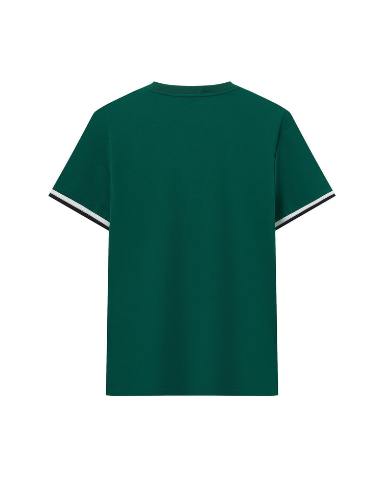 108275-316 | MEN'S K-SWISS LOGO SHORT SLEEVES T-SHIRT | GREEN/MISC