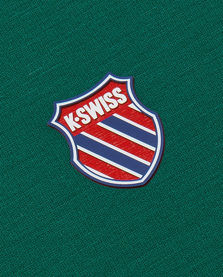 108275-316 | MEN'S K-SWISS LOGO SHORT SLEEVES T-SHIRT | GREEN/MISC