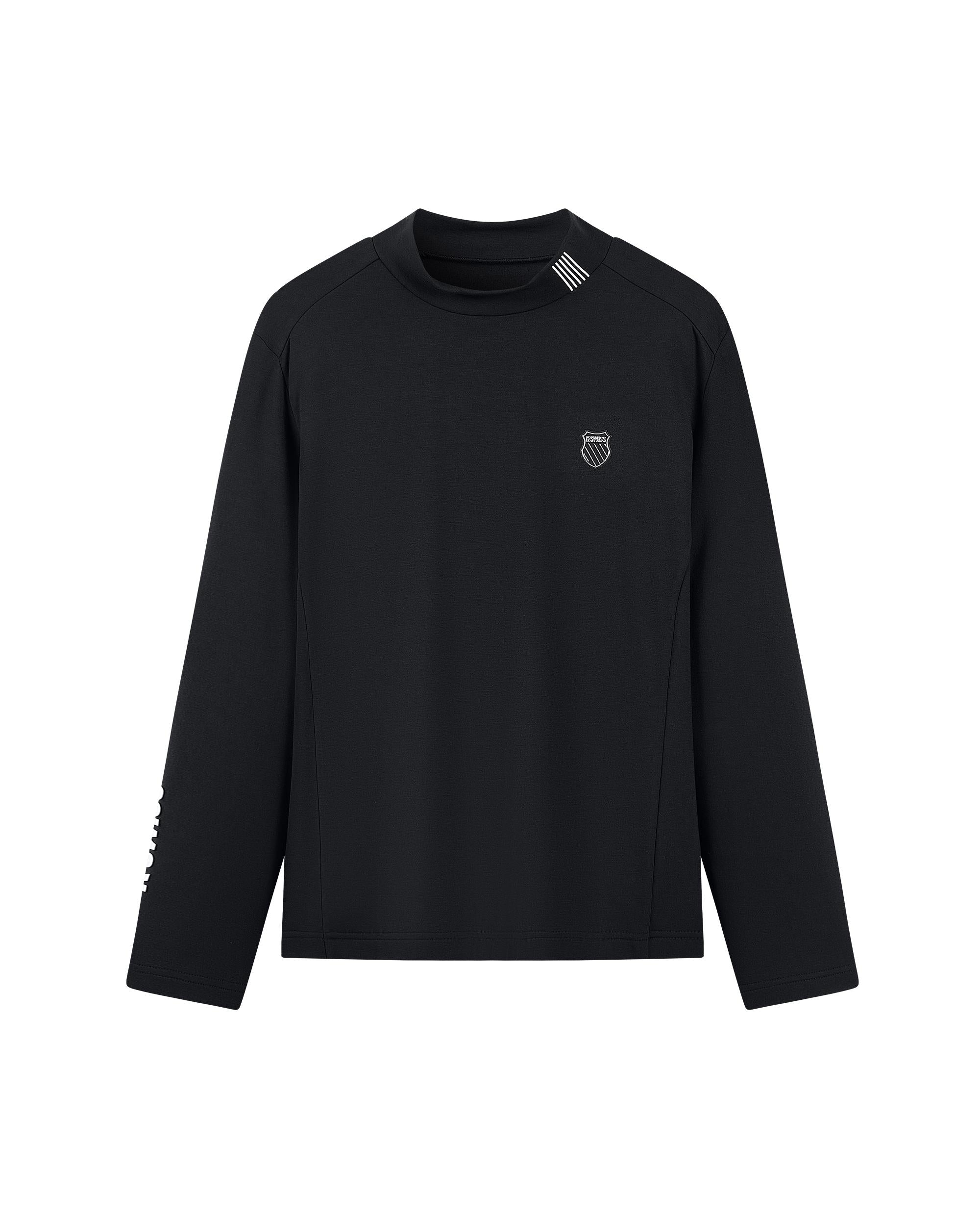 MEN S K SWISS LOGO STAND COLLAR SWEATSHIRT K SWISS Official Online Store