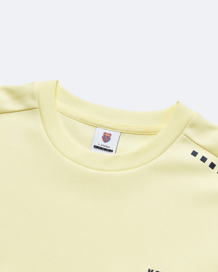 109863-750 | MEN'S K-SWISS LOGO T-SHIRT | YELLOW/MISC