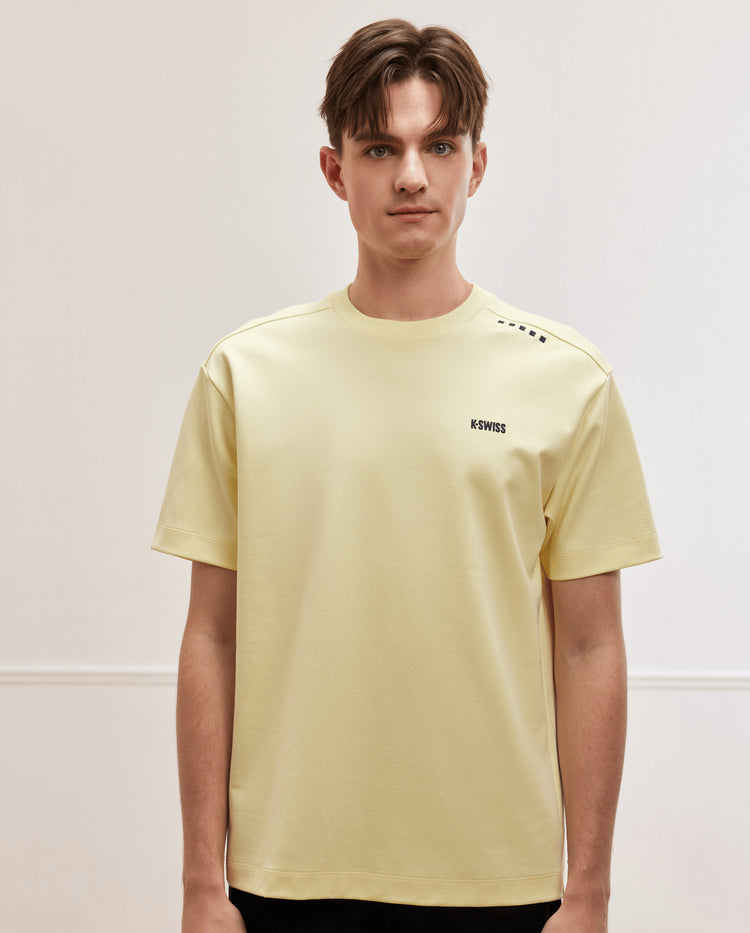 109863-750 | MEN'S K-SWISS LOGO T-SHIRT | YELLOW/MISC