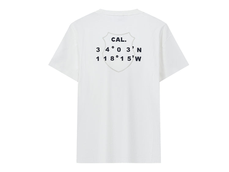 109868-115 | MEN'S K-SWISS LOGO COTTON T-SHIRT | WHITE/SPECIAL