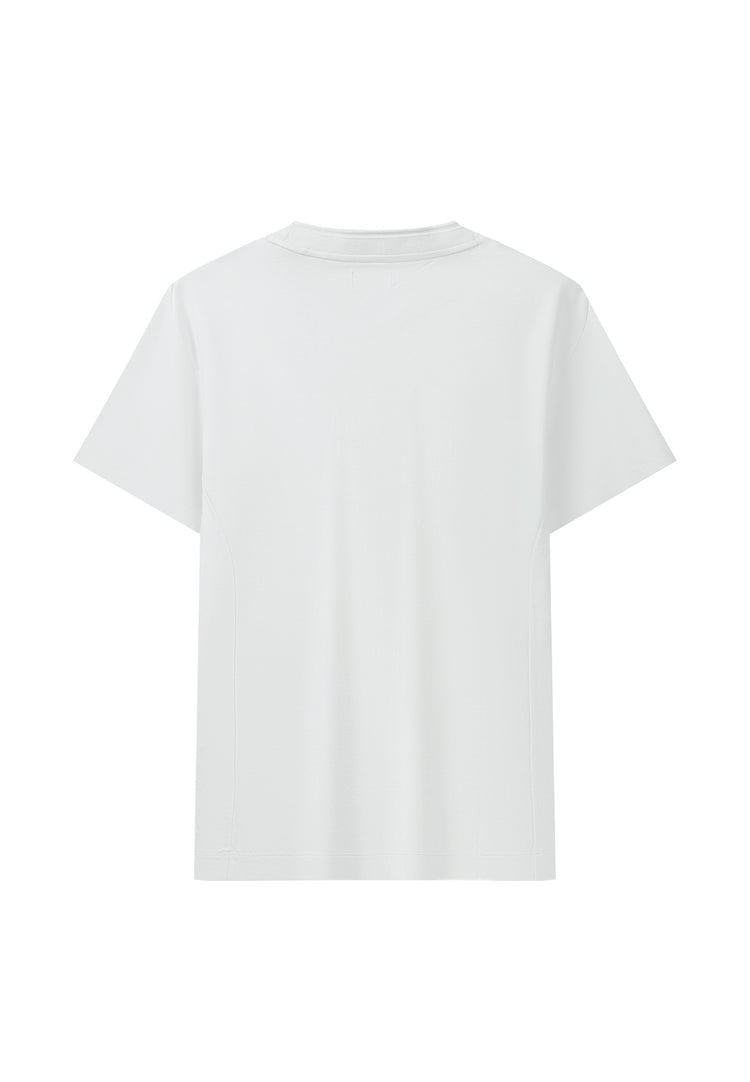 109875-115 | MEN'S K-SWISS LOGO COTTON T-SHIRT | WHITE/SPECIAL