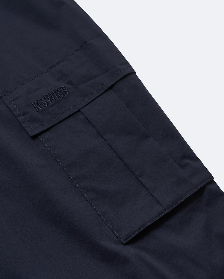 109885-495 | MEN'S K-SWISS LOGO CARGO JOGGER PANTS | BLUE/MISC