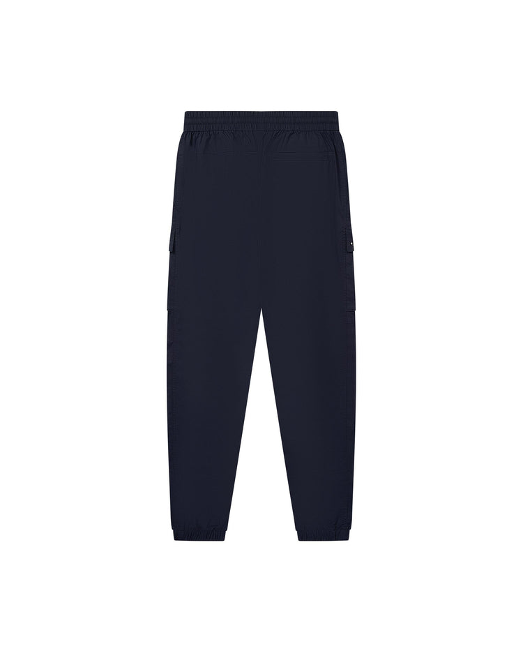 109885-495 | MEN'S K-SWISS LOGO CARGO JOGGER PANTS | BLUE/MISC