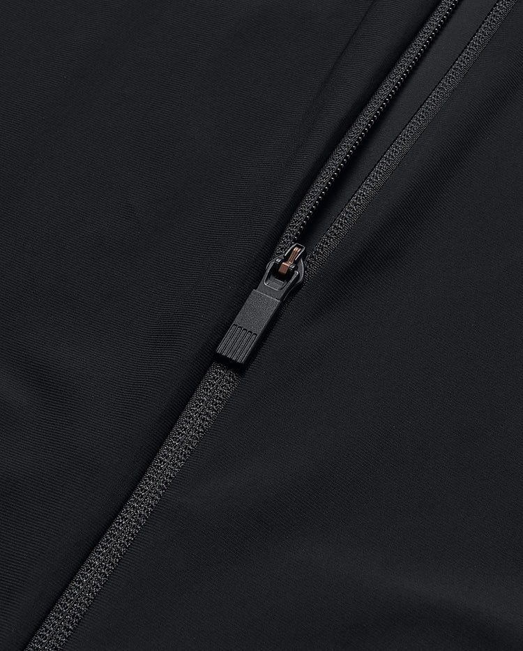 109982-008 | MEN'S K-SWISS LOGO STAND COLLAR JACKET | BLACK