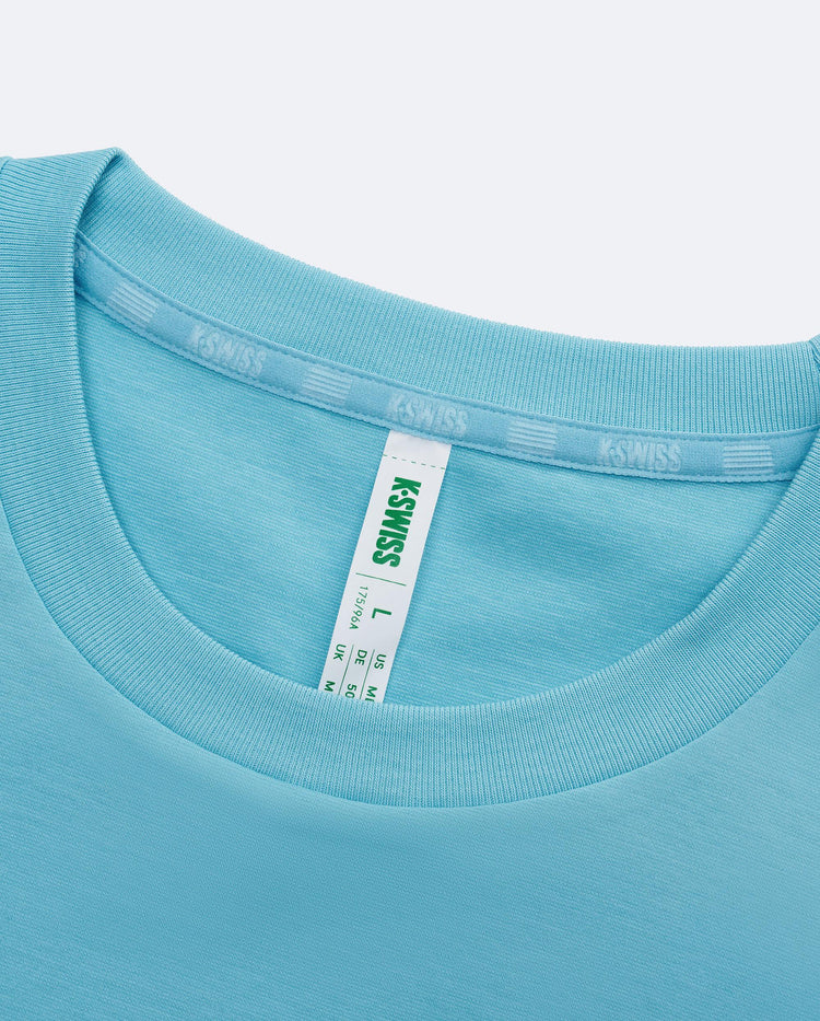 1712461-422 | UNISEX LOGO TENNIS THEME LOOSE FIT T-SHIRT | BLUE