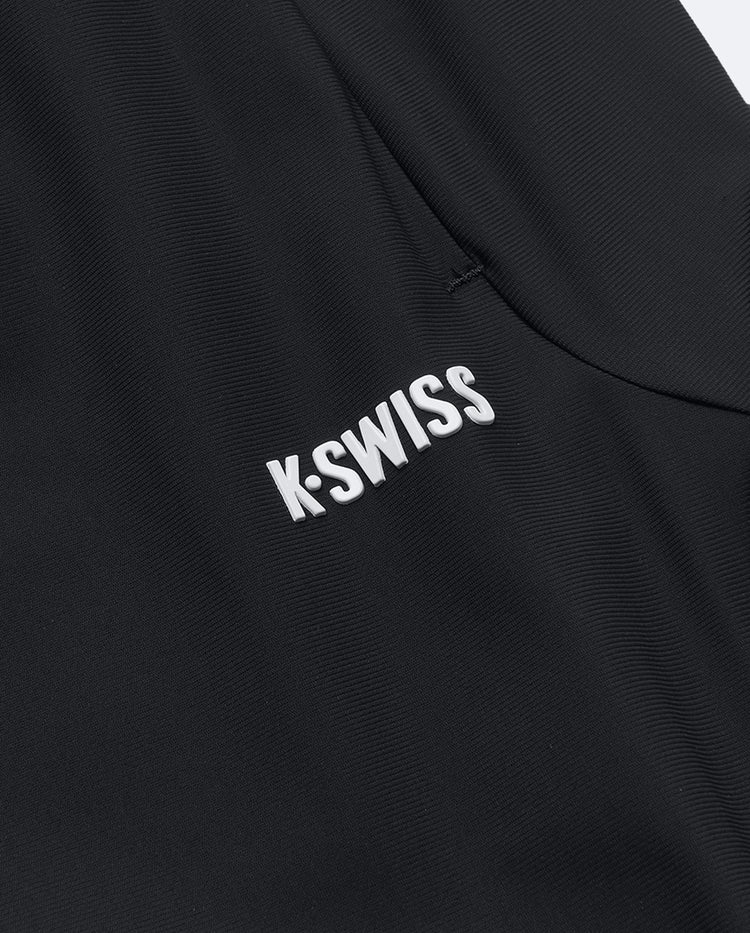1910063-008 | WOMEN'S K-SWISS JACQUARD LOGO PANTS | BLACK