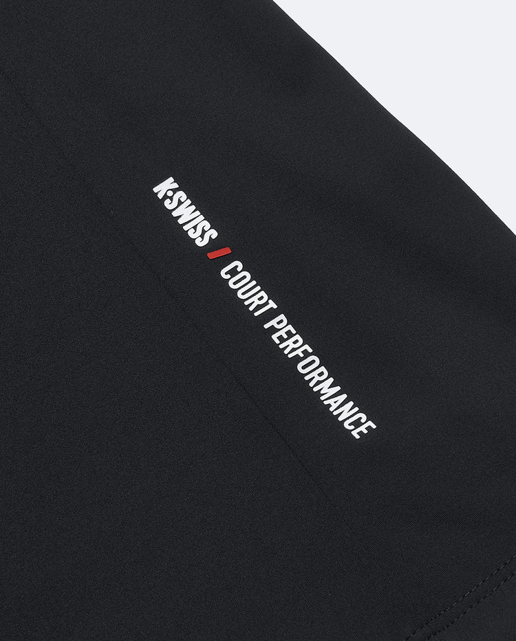 1910087-008 | WOMEN'S STAND COLLAR LONG SLEEVES T-SHIRT | BLACK