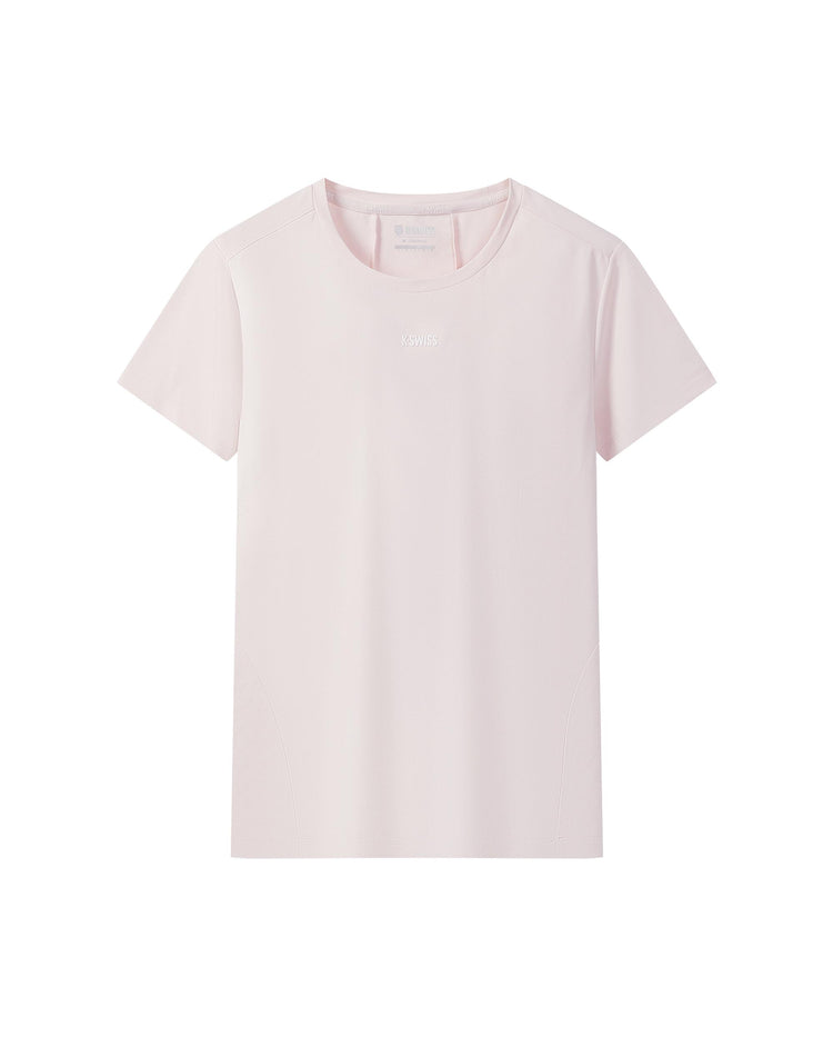 1910103-623 | WOMEN'S K-SWISS LOGO T-SHIRT | PEACH WHIP