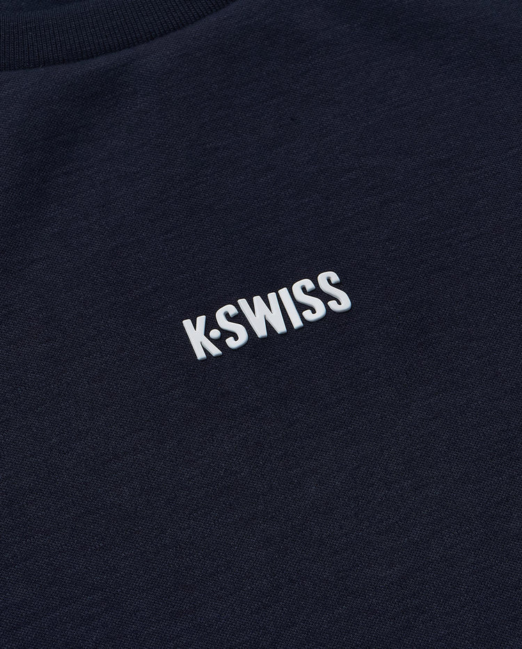 1910311-495 | WOMEN'S K-SWISS LOGO COTTON T-SHIRT | BLUE/MISC