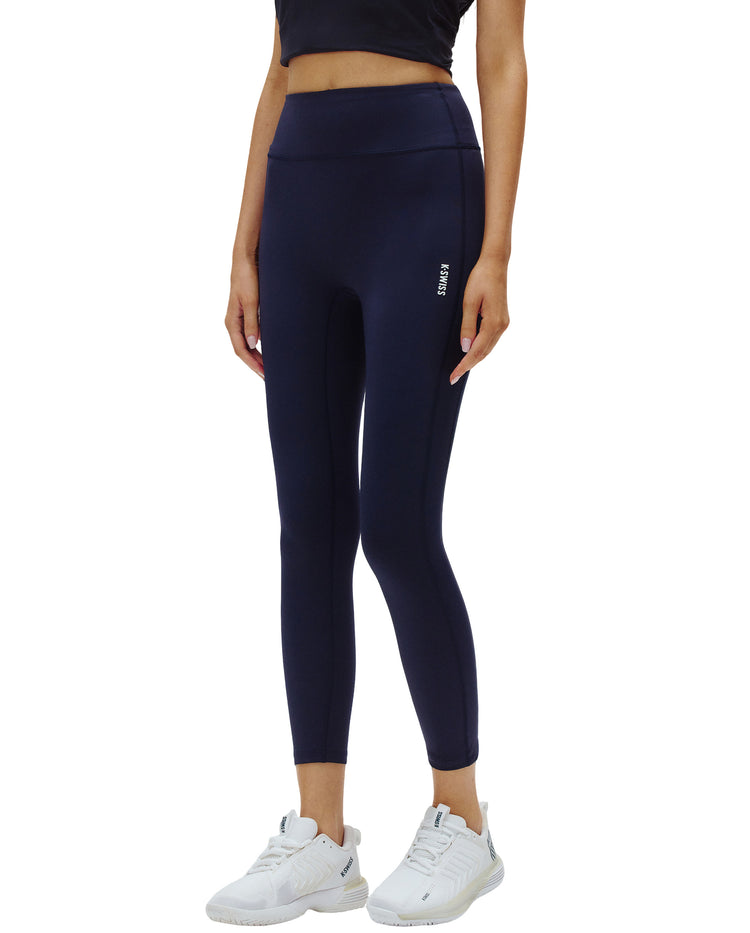 1910698-456 | WOMEN'S K-SWISS LOGO LEGGINGS | BLUE/MISC