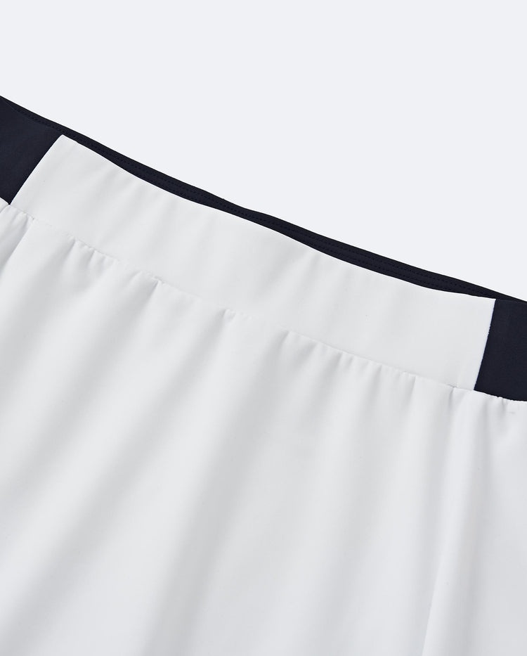 1910699-101 | WOMEN'S K-SWISS LOGO A-LINE TENNIS SKIRT | WHITE/WHITE