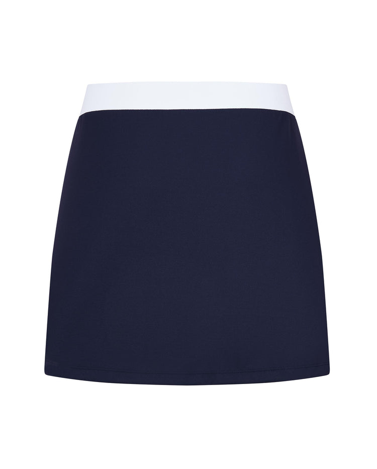 1910699-456 | WOMEN'S K-SWISS LOGO A-LINE TENNIS SKIRT | BLUE/MISC