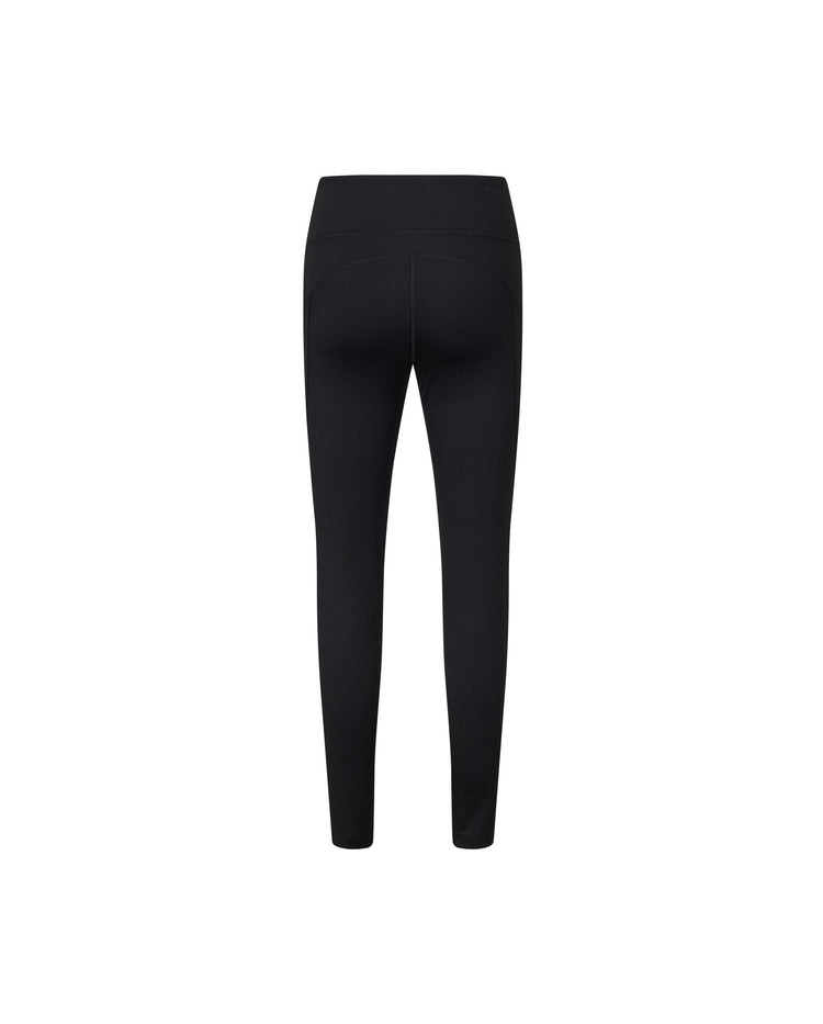 1910716-008 | WOMEN'S K-SWISS LOGO HIGH-WAIST LEGGINGS | BLACK