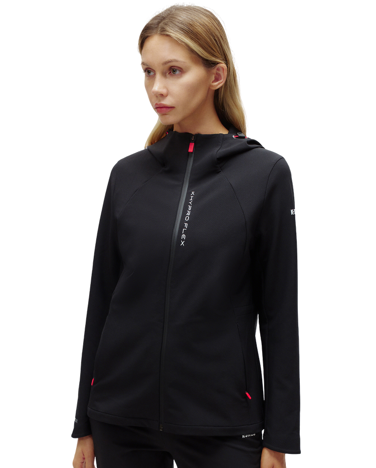 1910726-008 | WOMEN'S KHYPRO FLEX WATER REPELLENT HOODED JACKET | BLACK
