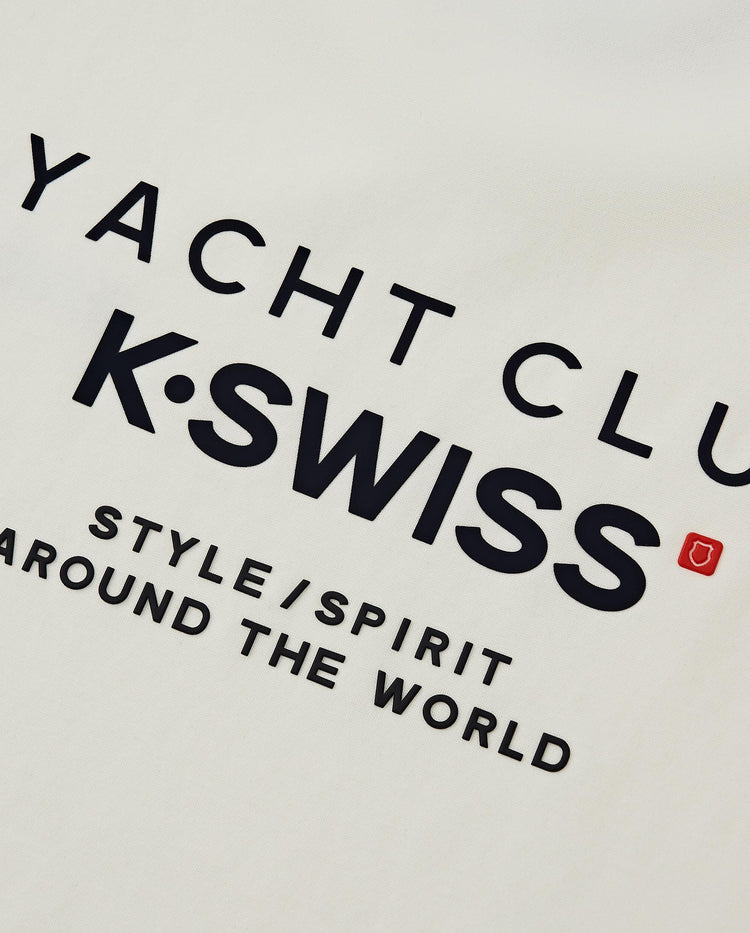 1910768-115 | WOMEN'S K-SWISS LOGO LOOSE FIT T-SHIRT | WHITE/SPECIAL