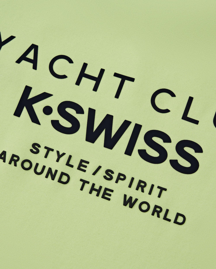 1910768-334 | WOMEN'S K-SWISS LOGO LOOSE FIT T-SHIRT | GREEN/MULTI