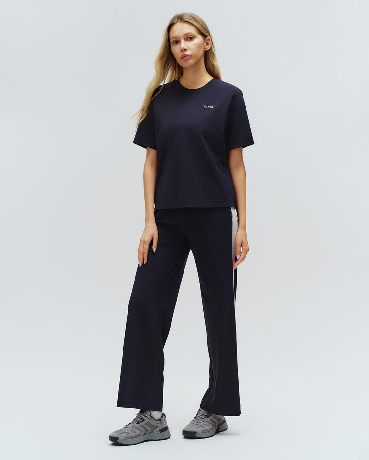 1910768-495 | WOMEN'S K-SWISS LOGO LOOSE FIT T-SHIRT | BLUE/MISC