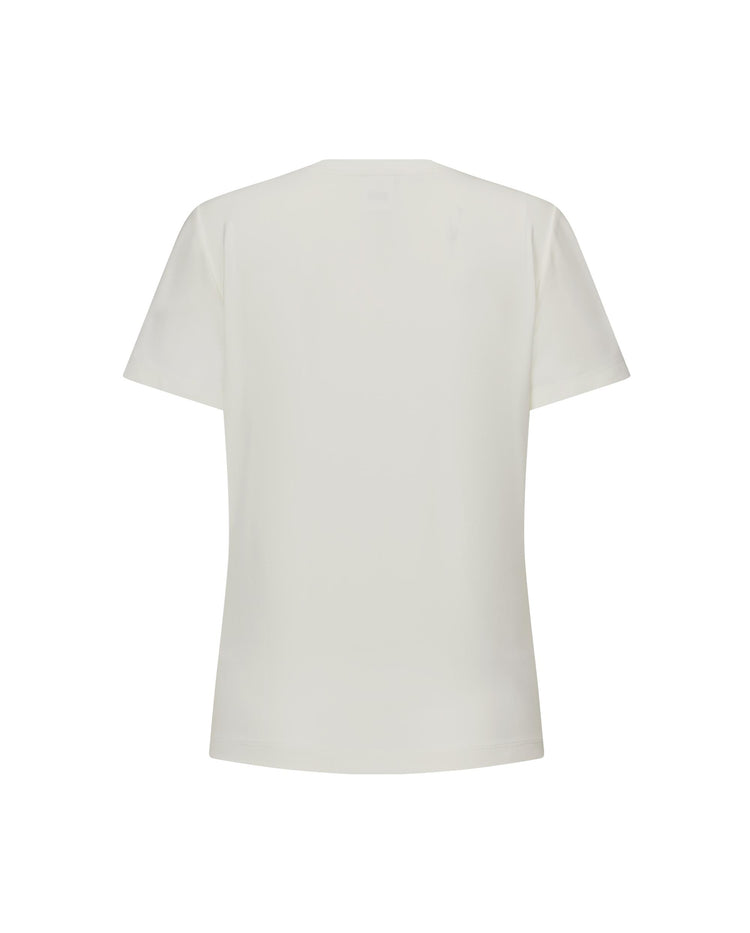 1910769-115 | WOMEN'S K-SWISS LOGO SHORT SLEEVES T-SHIRT | WHITE/SPECIAL