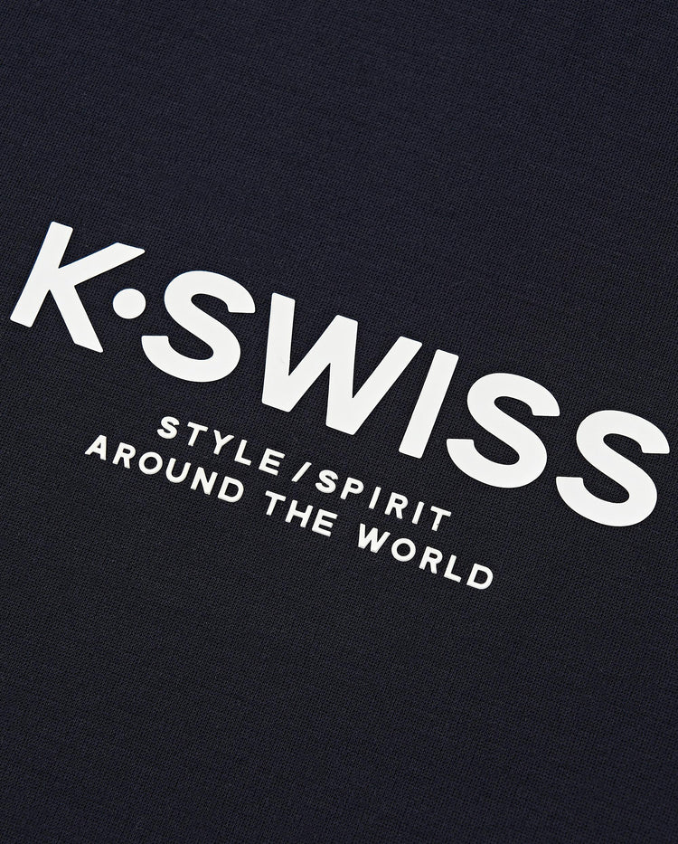 1910769-495 | WOMEN'S K-SWISS LOGO SHORT SLEEVES T-SHIRT | BLUE/MISC