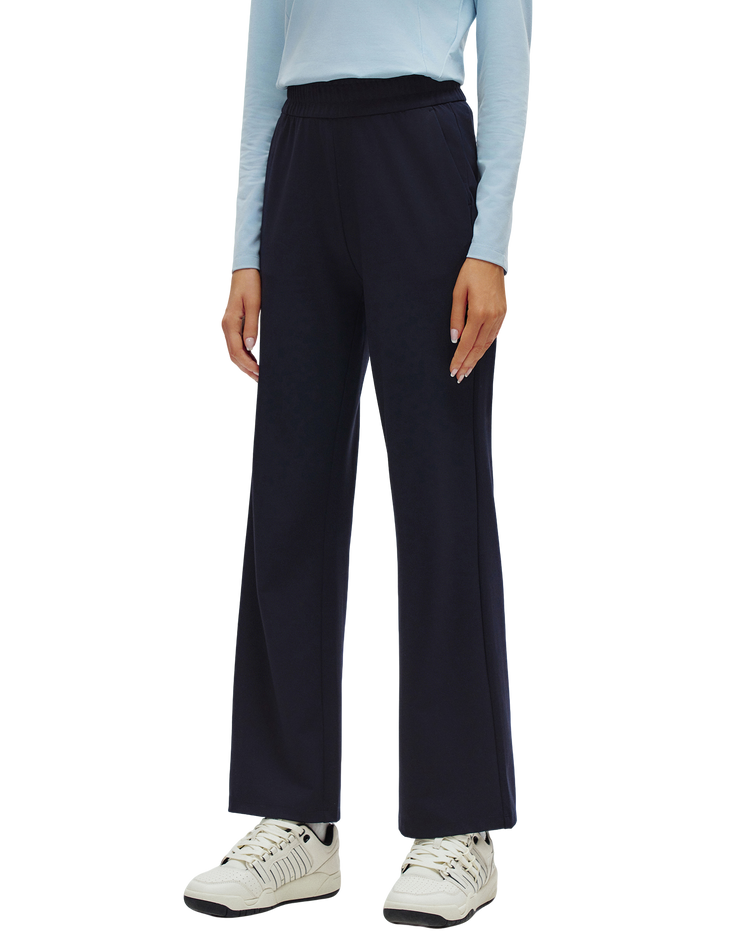 1910774-495 | WOMEN'S LOOSE FIT STRAIGHT PANTS | BLUE/MISC