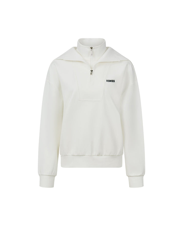 1910820-115 | WOMEN'S LOGO TURTLENECK HALF-ZIP HOODIE | WHITE/SPECIAL