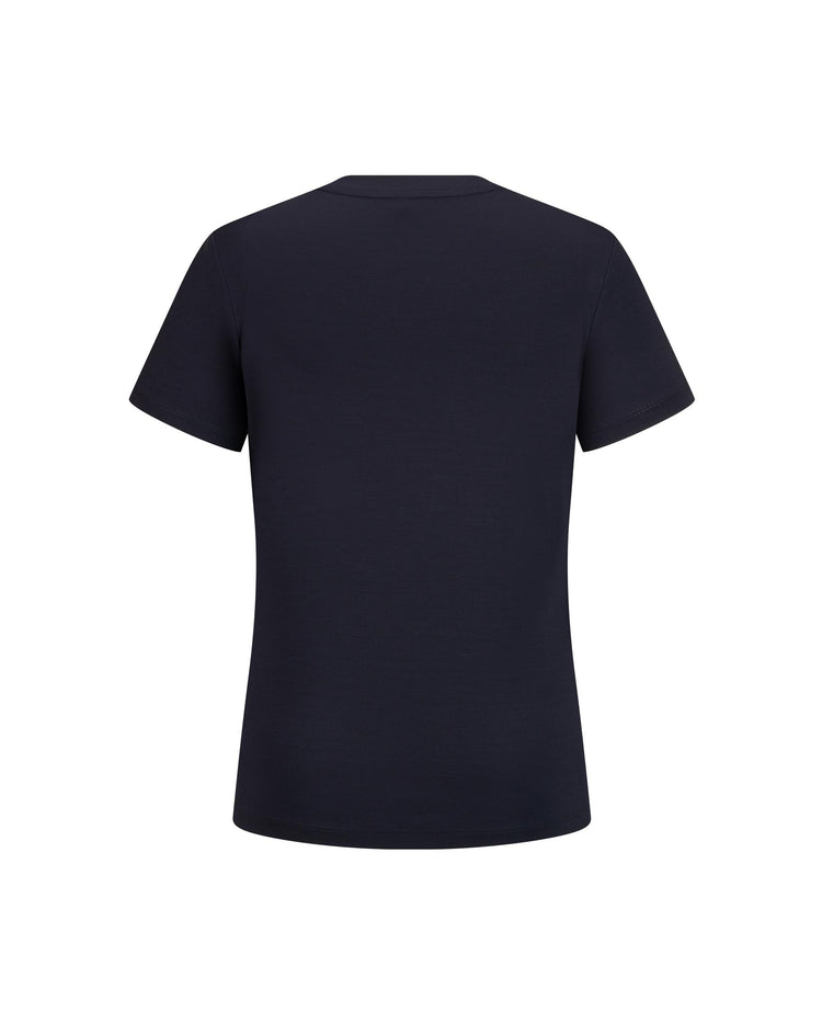 1911552-401 | WOMEN'S K-SWISS TENNIS CLUB LOGO T-SHIRT | NAVY