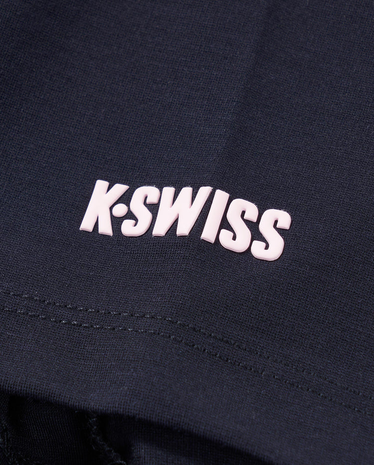 1911552-401 | WOMEN'S K-SWISS TENNIS CLUB LOGO T-SHIRT | NAVY