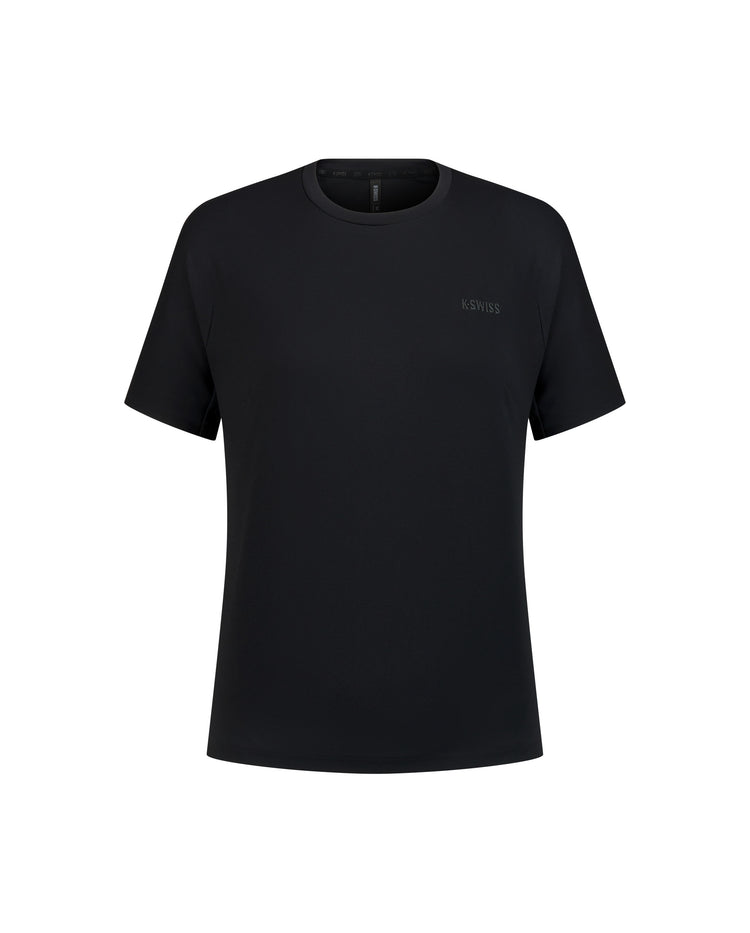 1911562-008 | WOMEN'S K-SWISS LOGO T-SHIRT | BLACK