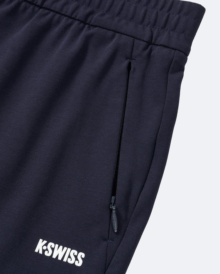 1911577-401 | WOMEN'S K-SWISS LOGO HIGH WAIST FLARED PANTS | NAVY