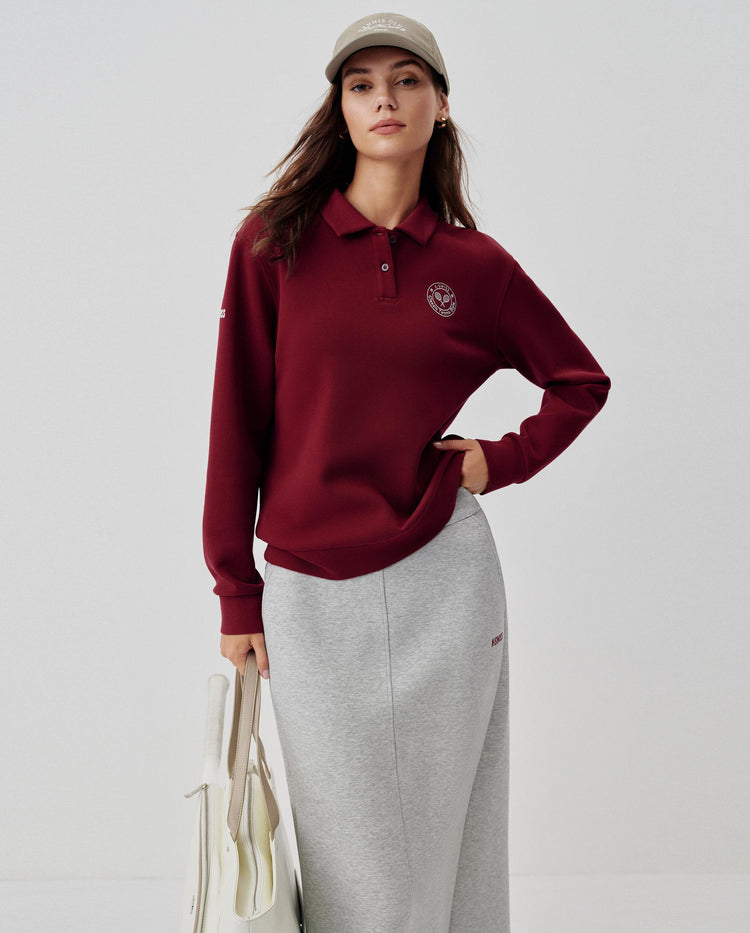1912110-963 | WOMEN'S K-SWISS LOGO MIDI SKIRT | GREY