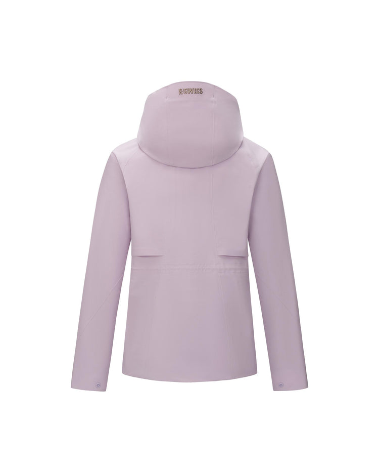 1912111-692 | WOMEN'S WATER REPELLENT LOOSE FIT HOODED JACKET | PURPLE